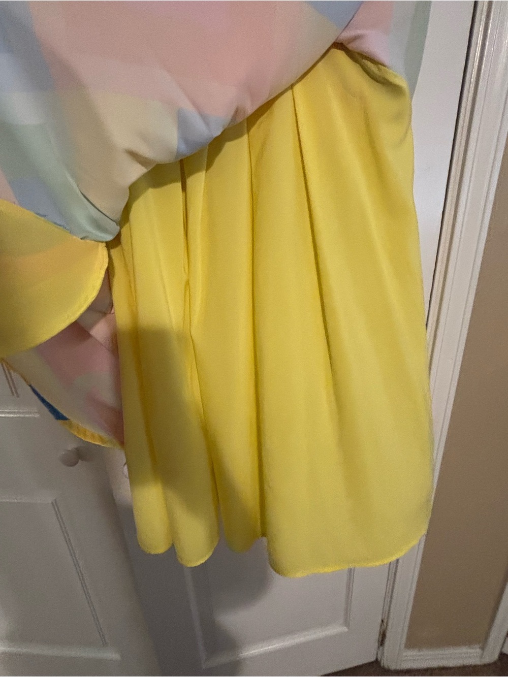 Bright Geometric Multicolor Women’s Dress - Picture 3 of 7